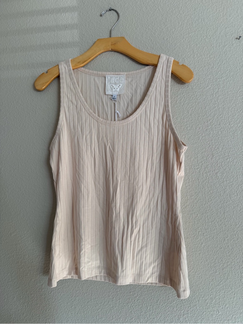 Johnny Was Jade Everly Sky Knit Tank Top Cream Size Small NWT